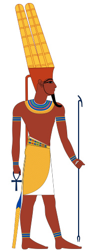 Amon-Ra - sun god and god of the wind