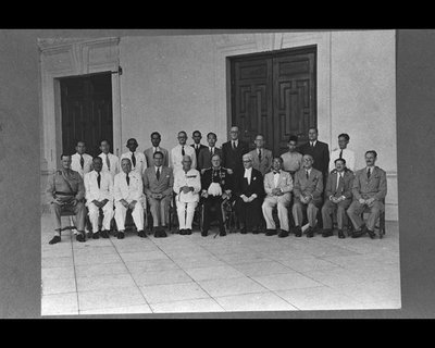 A photograph from the 1948 Legislative Council General Elections