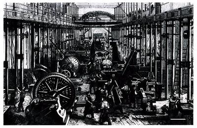 1771 - Factories - Invented by Richard Arkwright