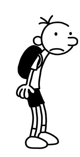 Greg heffley the main charecter