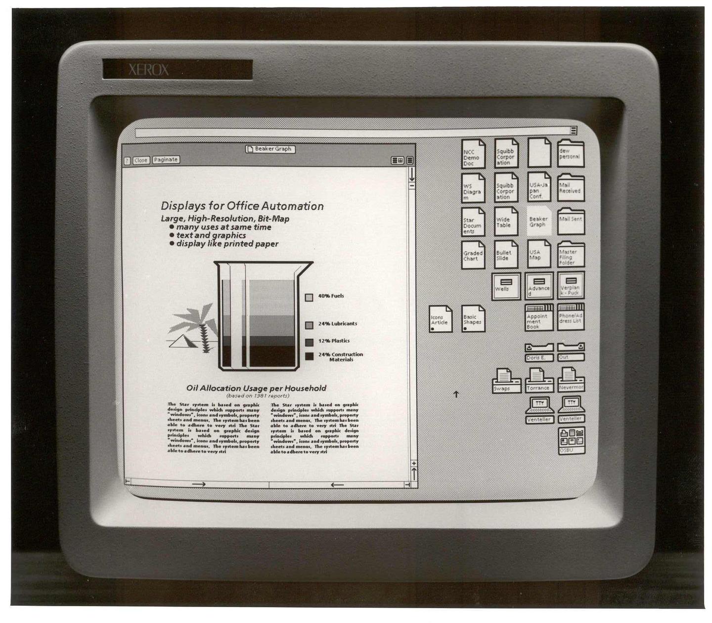 Xerox Star 8010(1981)