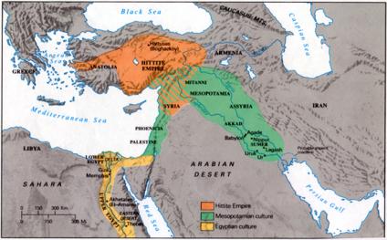 Late Bronze Age Begins approximately 1550 B.C.