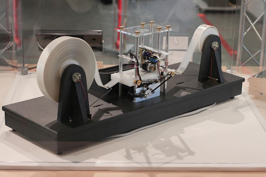 Early Physical Representation Of A Turing Machine, Reconstructed By ...