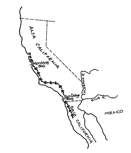 The travels of Father Juan Crespi from New Spain to the discovery of ...