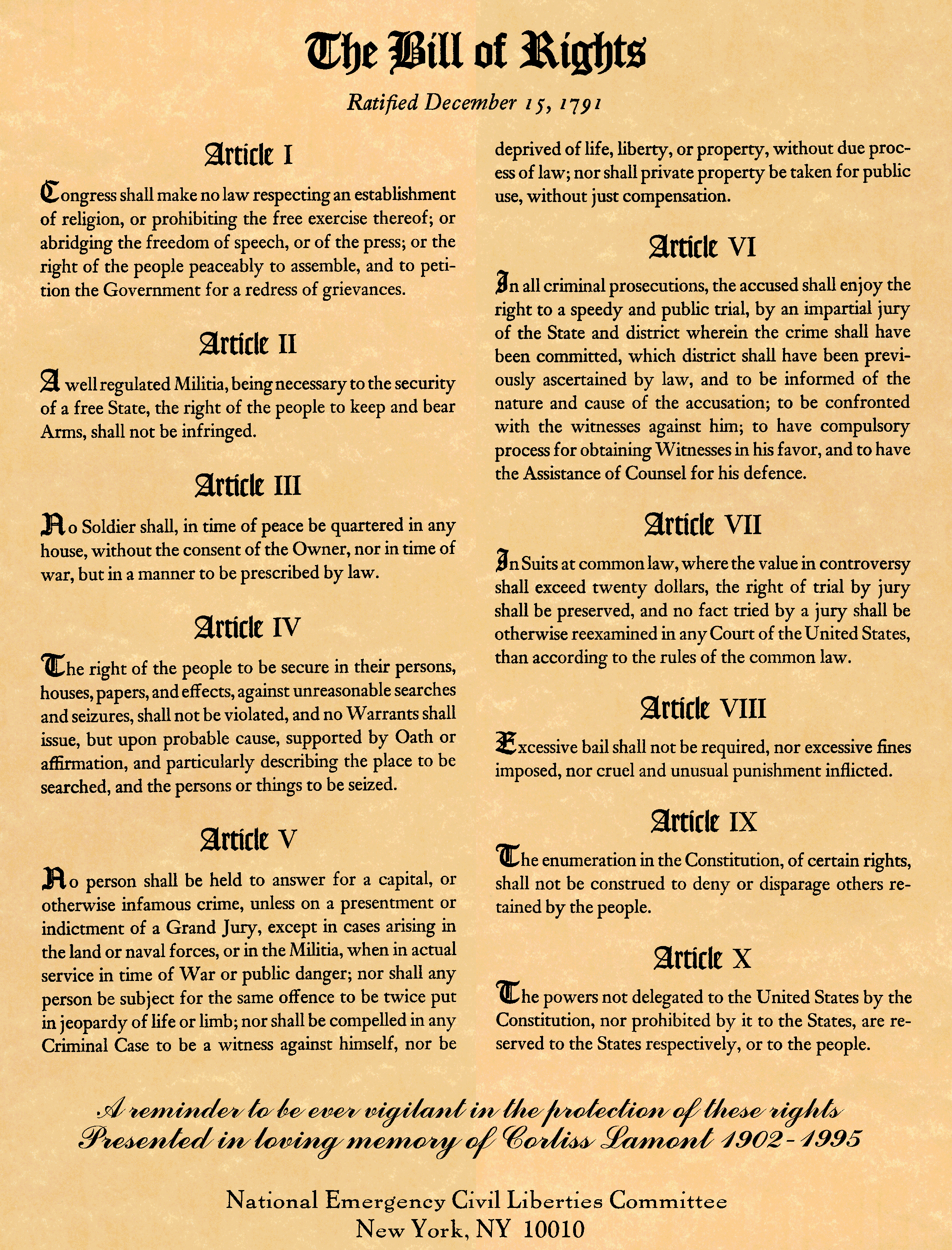 Bill Of Rights Worksheet For Middle School, image size:2400x3150