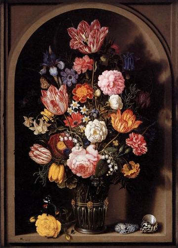 history of floral art