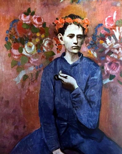 Boy with a Pipe, 1905, Pablo Picasso