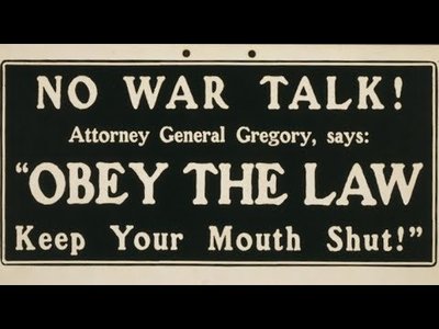 espionage act of 1917