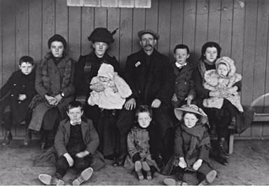 A family of British immigrants