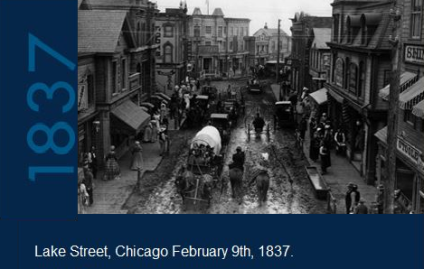 Chicago became incorporated as a city in 1837