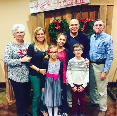 2016 Christmas Eve Service with my family