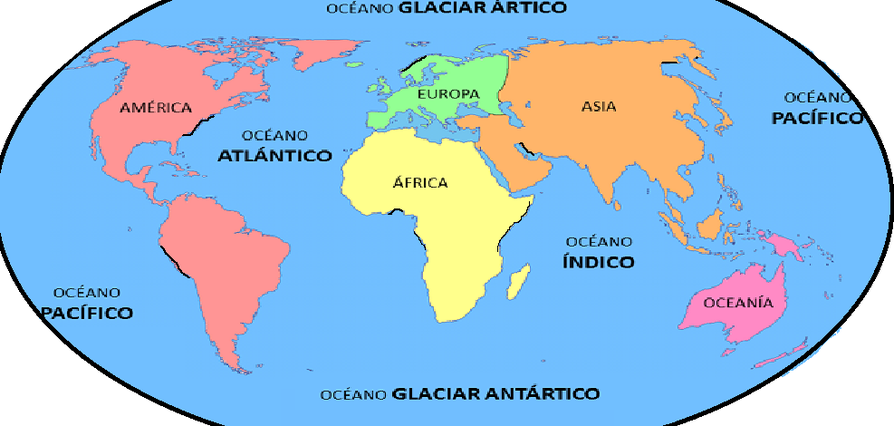 Clases De Ciencias Sociales Mapas De Los Continentes Images