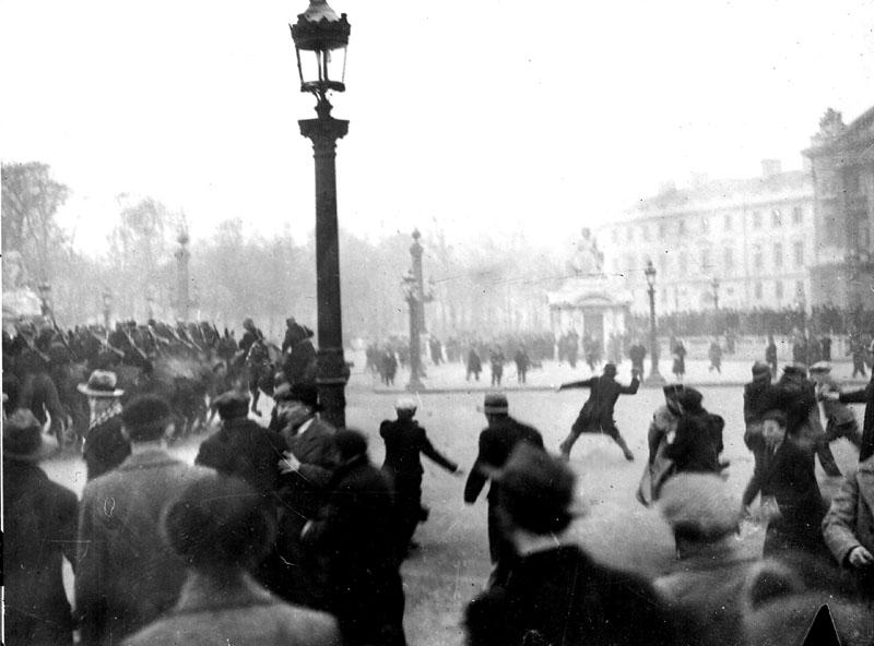 great depression food riots