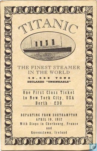 The RMS Titanic | Sutori