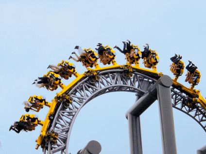 In 1981 the first suspended roller coaster was created and the first ...