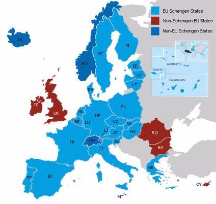 1990 accordi di Schengen