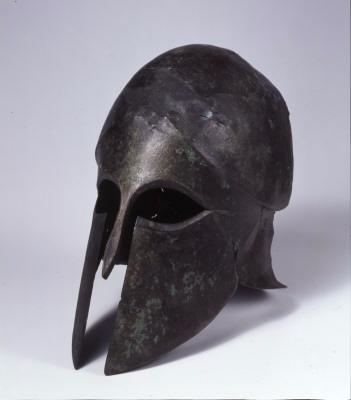 Corinthian helmet, Museum of Cycladic Art