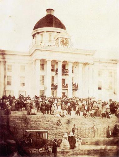 February 22, Jefferson Davis is inaugurated as president of the ...