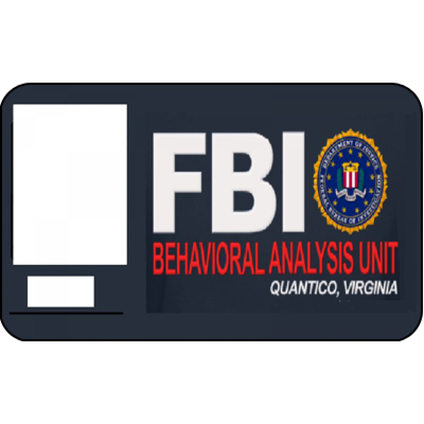 Behavioural Analysis Unit BAU Boys Sticker