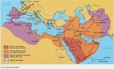 Muhammad Country Muhammad came to control a part of the Arabian Peninsula only.