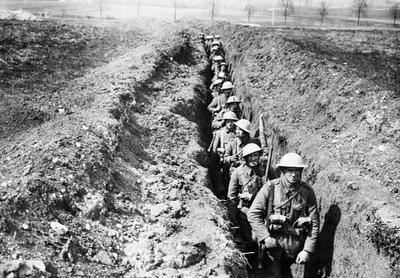 Trench Warfare —is where men battle over small amounts of land towards ...