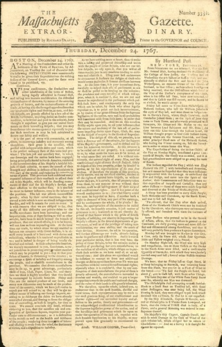 Massachusetts Gazette