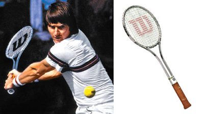 Tennessee Racket After wooden rackets they made steel rackets and made the head bigger ...