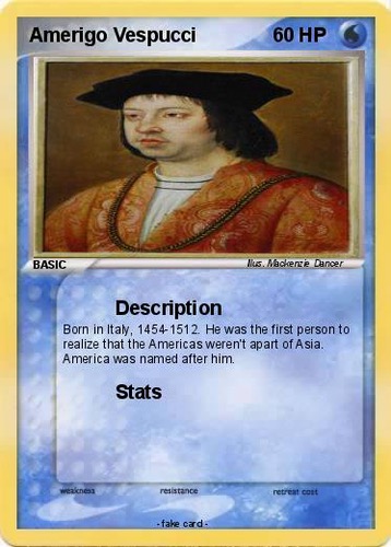 hernando de soto pokemon card Early Explorers Project: Create Your Own Trading Cards (24 Explorers C  Heart 2 Heart Teaching Sutori