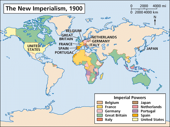 imperialism map 1800