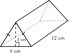 formula volume of triangular prism