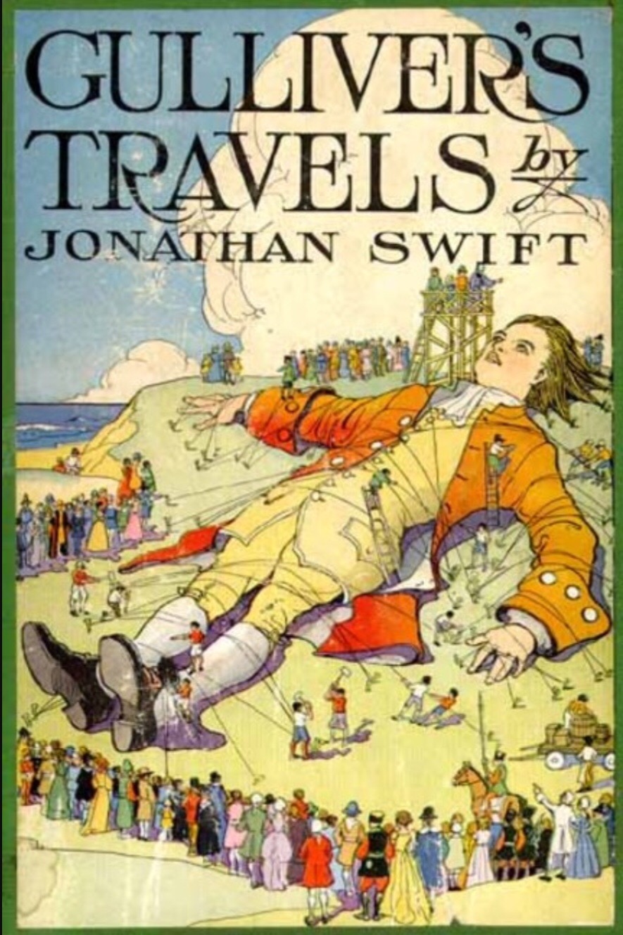 Путешествия Гулливера Джонатан Свифт книга на англ