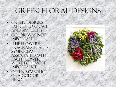 History of floral design timeline