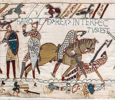 The Battle of Hastings. (Saturday 14 of October, 1066)
