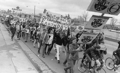 1970: Arvada High School students in Denver, Colorado march/protest on ...