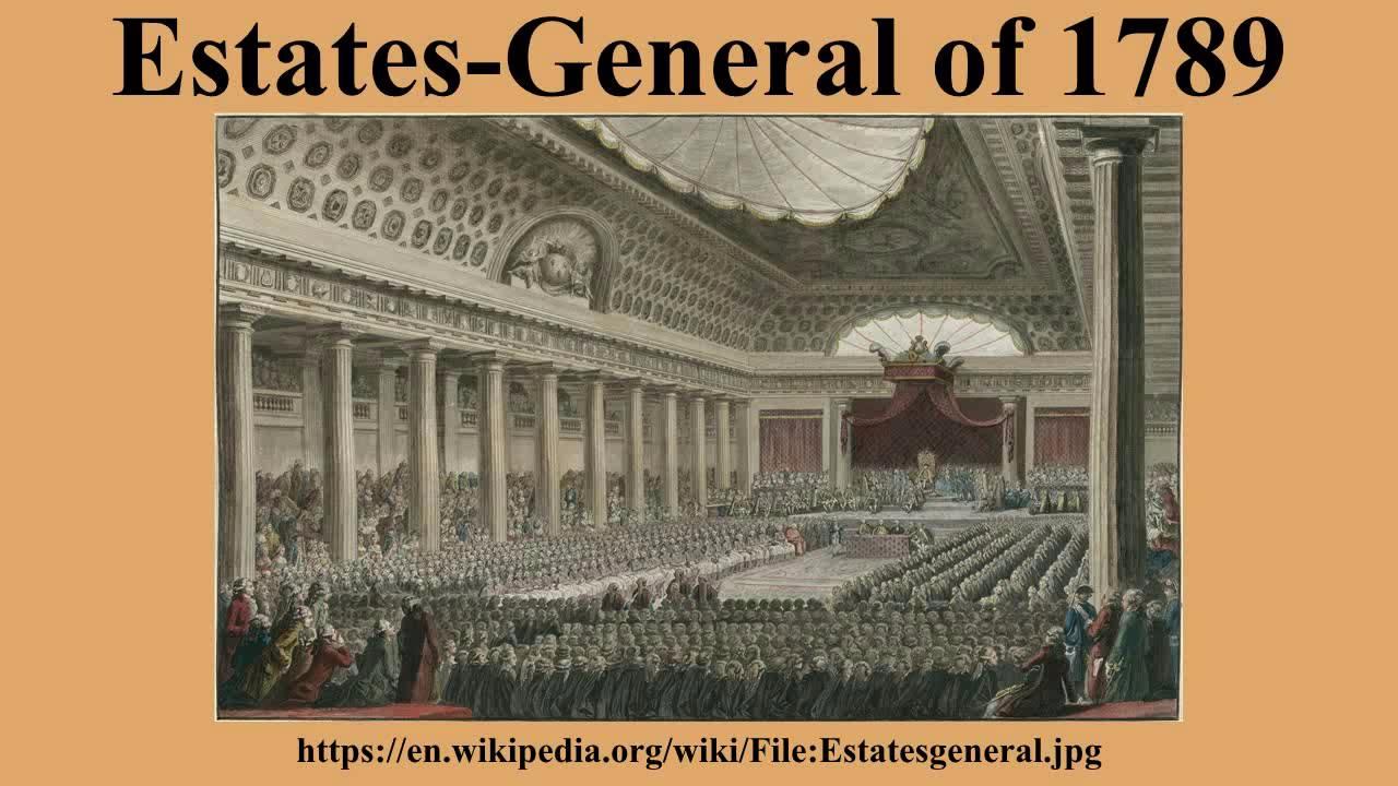 The estates general meeting *Did You Know*