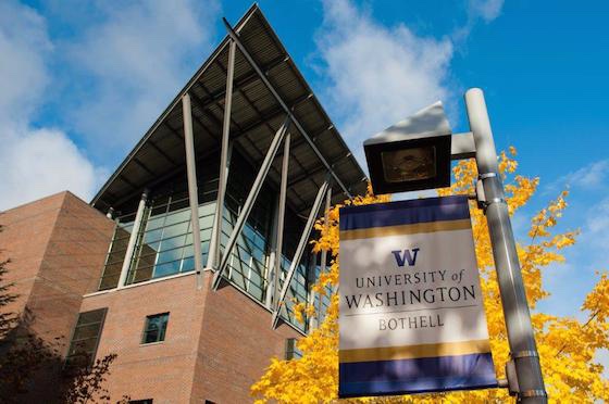 An Exterior Shot Of The UW Bothell Library