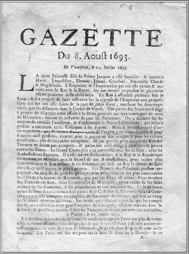 En 1622, Nicholas Brown publica en Inglaterra el Weekly News. El primer ...