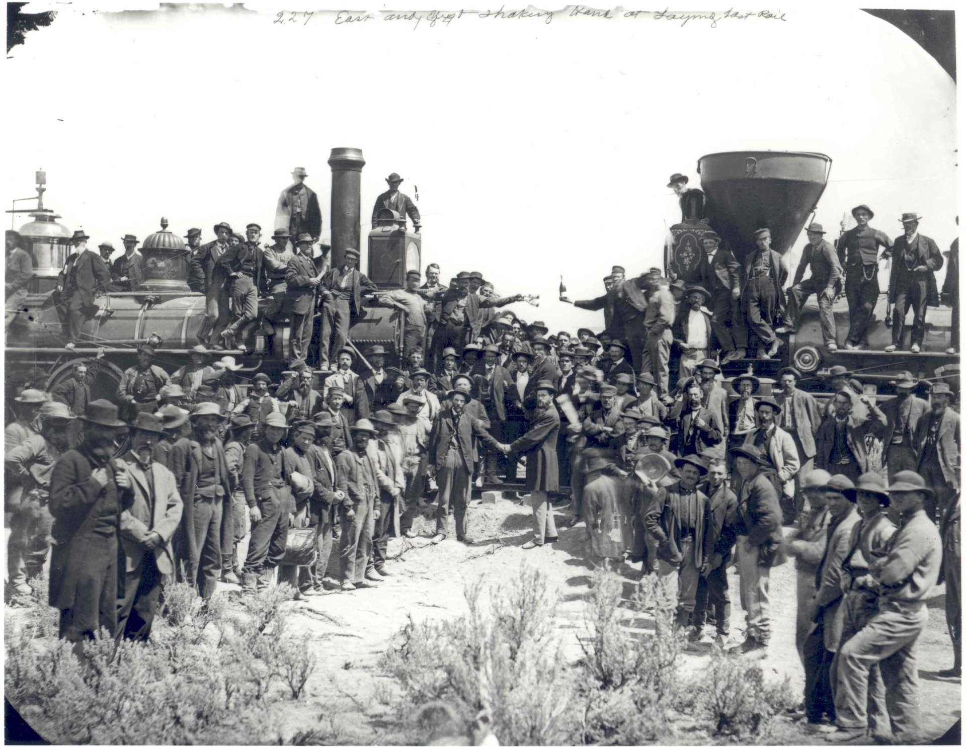 Transcontinental Railroad In 1863 Despite The Sutori