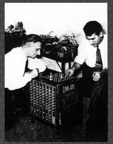 In 1950, Claude Shannon lays out the guidelines for programming a chess ...
