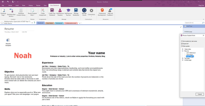 Onenote Naming For Work OneNote - marking student work . An efficient way to use OneNote to ...