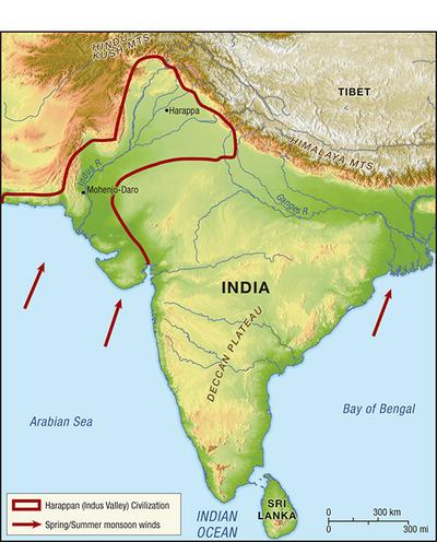 Major river valley for early India