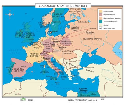 The Empire Napoleon Created (1805-1803)