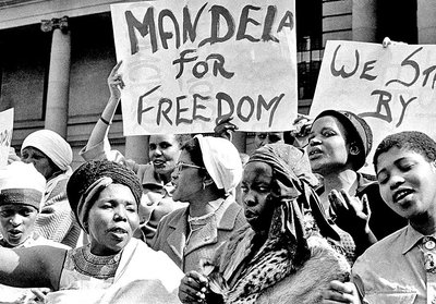 Africans Protest The Arrest Of Nelson Mandela 