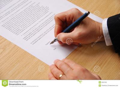 Signing off the report