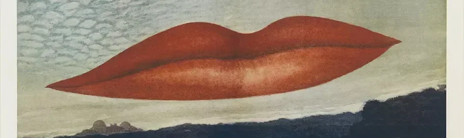 Man Ray Lips Observatory Time The Lovers or The Lips 1936 Oil Man Ray Lips Observatory Time The Lovers or The Lips 1936 Oil