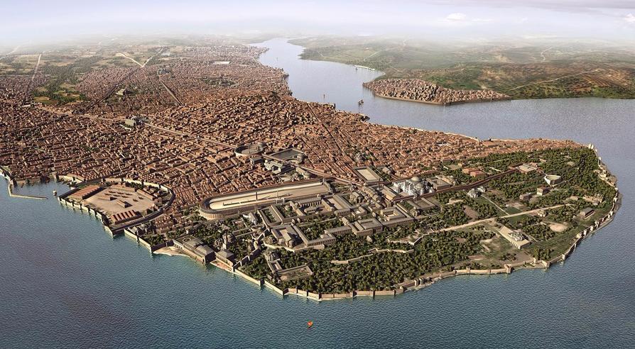 Constantinople becomes capital of the Eastern Roman Empire (330-1453 CE)