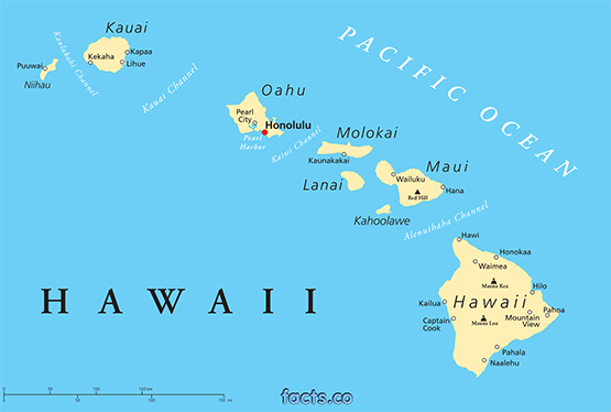 Hawaii becomes the 50th state.