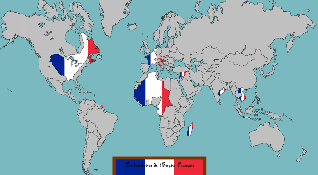 Какие государства имеют колонии. Колонии Франции на карте. Колонии Франции 18 век. Колонии Франции империи. Карта колоний Франции 19 век.