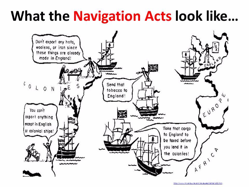navigation acts 1651