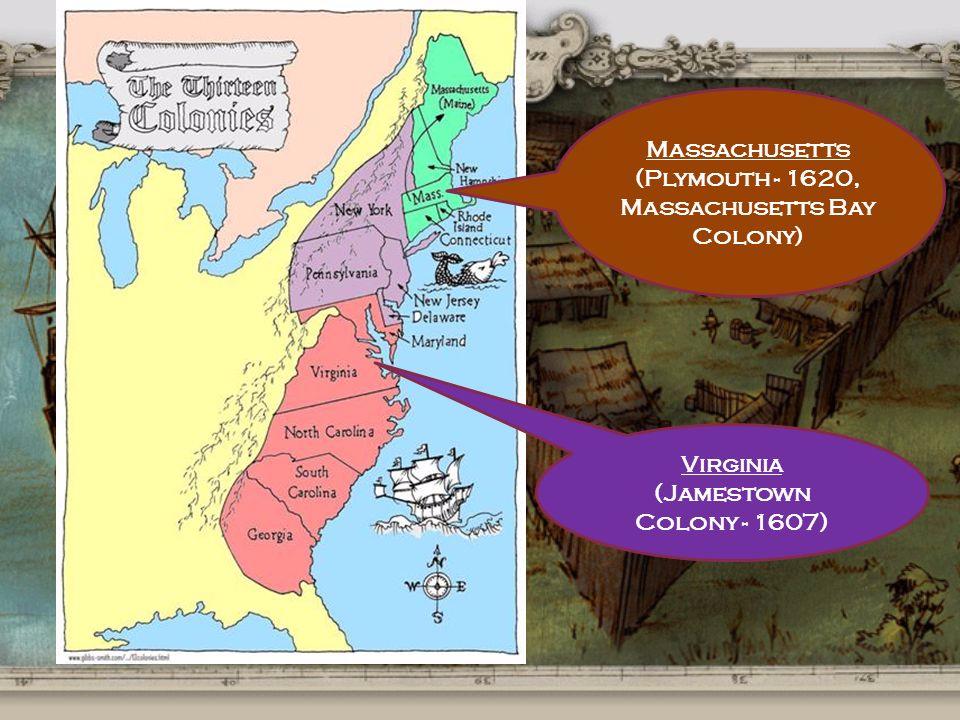 Jamestown vs. Massachusetts Bay